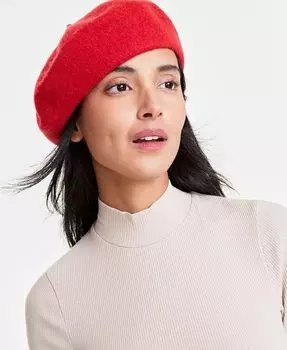 Женский однотонный берет On 34Th, слоновая кость/кремовый