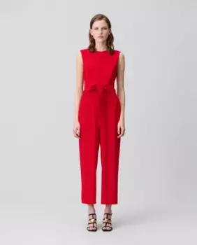 Женский однотонный комбинезон Claudie Pierlot, красный