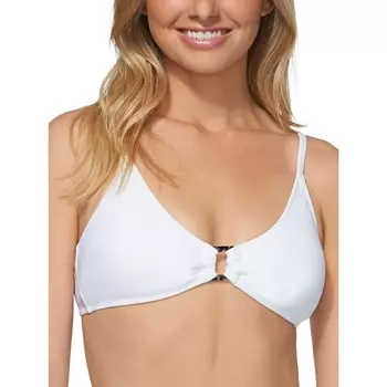 Женский однотонный купальник бикини с вырезами Raisins, белый