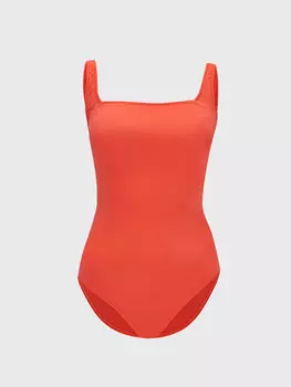 Женский однотонный купальник со съемными подушечками LCW DREAM