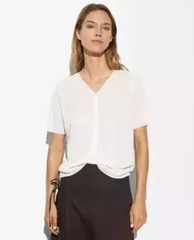 Женский однотонный полупрозрачный кардиган с короткими рукавами Parfois, белый