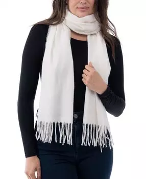 Женский однотонный шарф с бахромой Style & Co