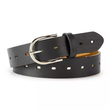 Женский перфорированный ремень Sonoma Goods For Life, черный