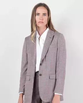 Женский пиджак Harrys с застежкой на пуговицы El Ganso, красный