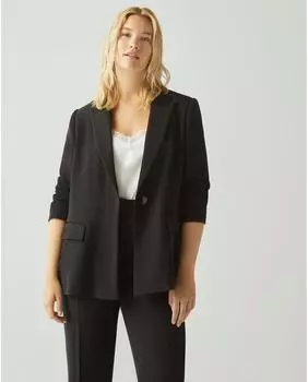 Женский пиджак на пуговицах Couchel, черный