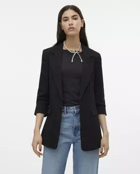 Женский пиджак с рукавом 3/4 Vero Moda, черный