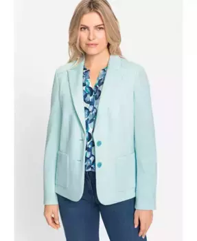 Женский пикейный блейзер Olsen, синий