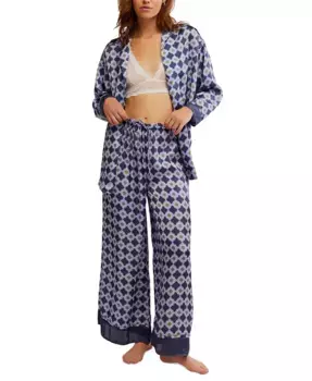 Женский пижамный комплект Dreamy Days Free People, синий