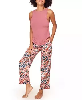 Женский пижамный комплект из майки и брюк Alania Adore Me, фиолетовый