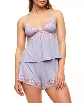 Женский пижамный комплект Lora на майке и шортах Adore Me, фиолетовый