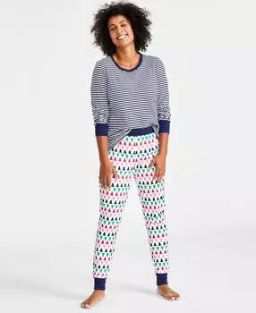 Женский пижамный комплект Mix It Santa Family Pajamas