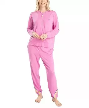 Женский пижамный комплект с капюшоном Day Breakers Ocean Pacific, розовый