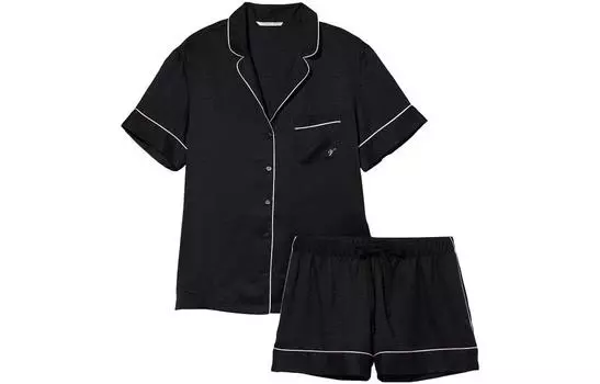Женский пижамный комплект Victoria's Secret, Черный