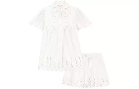 Женский пижамный комплект Victoria's Secret, Clothing Sets (Coconut Milk White)