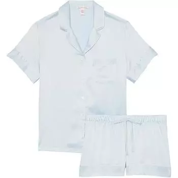 Женский пижамный комплект Victoria's Secret, цвет Ballad Blue/синий