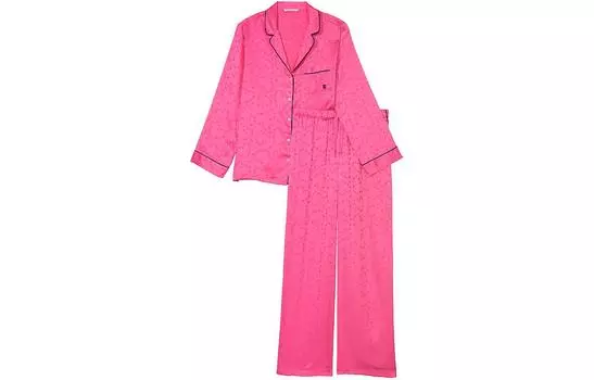Женский пижамный комплект Victoria's Secret, фуксия