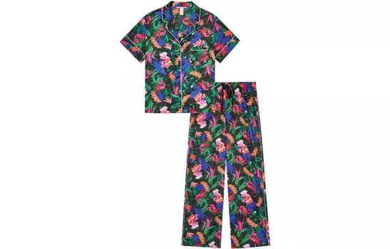 Женский пижамный комплект Victoria's Secret, Mixed Color Tropical Print