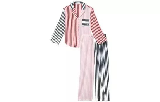 Женский пижамный комплект Victoria's Secret, Multicolor Stripes