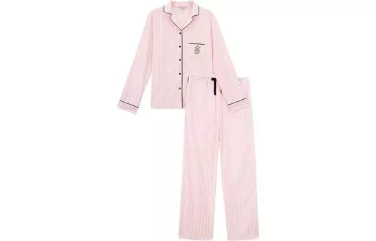 Женский пижамный комплект Victoria's Secret, Полосы розового тумана