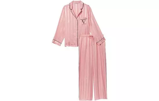 Женский пижамный комплект Victoria's Secret, Розовый