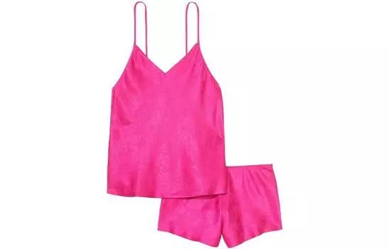 Женский пижамный комплект Victoria's Secret, розовый/фиолетовый