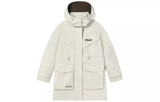 Женский плащ FILA, цвет Oriental white