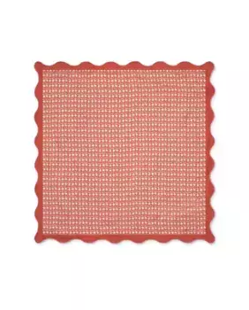 Женский платок Mini Daisy квадратный с цветами Tous, оранжевый