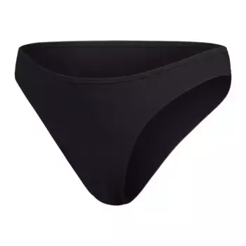 Женский плавательный купальник Solid Scoop Bottom, Speedo, чёрный