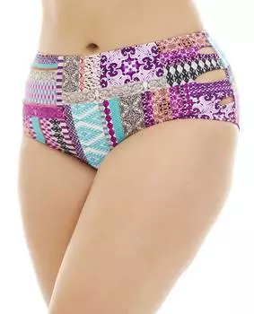 Женский плавки танкини Curve Keyhole Havana - Plus In Sweet Surrender Raisins