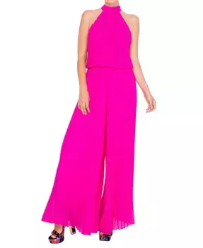 Женский плиссированный комбинезон Wild Orchid Meghan Fabulous, розовый