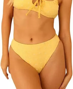 Женский пляжный низ Dippin' Daisy's, желтый