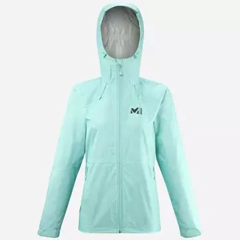 Женский походный дождевик Millet, бирюзовый синий