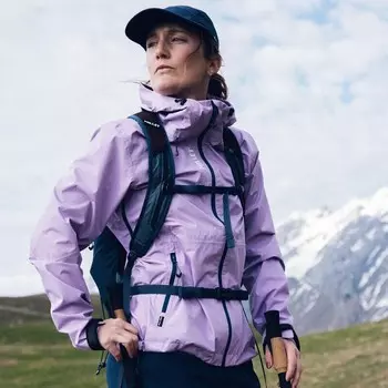 Женский походный дождевик Millet, синий