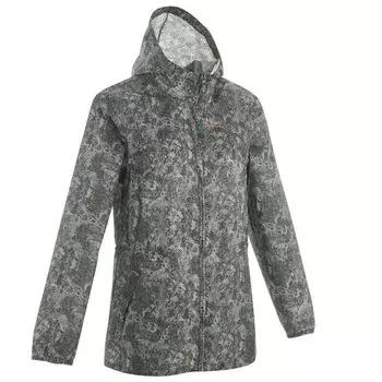 Женский походный дождевик Quechua, серый