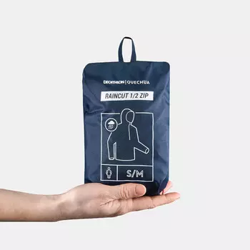 Женский походный дождевик Quechua, темно-синий