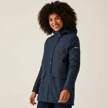 Женский походный дождевик Regatta, темно-синий