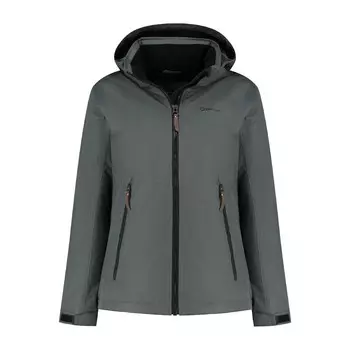 Женский походный дождевик Travelin' Outdoor, серый