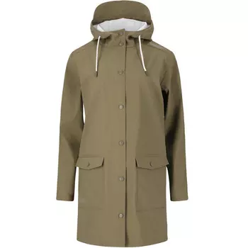 Женский походный дождевик Weather Report, цвет hellgrn/blau/grn