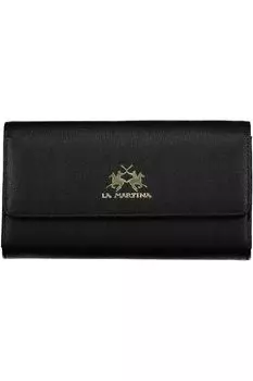 Женский полиэтиленовый кошелек La Martina, черный