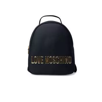 Женский полиэтиленовый рюкзак Love Moschino, черный