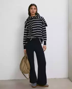 Женский полосатый свитер Easy Wear, цвет Marino