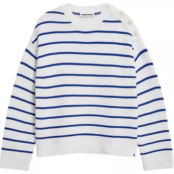 Женский полосатый свитер Lavinaas Armedangels, белый