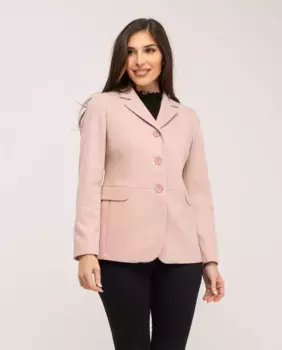 Женский полуприлегающий пиджак с вырезом по талии Fsh, розовый