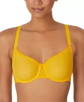 Женский полупрозрачный бюстгальтер без подкладки, DK4085 DKNY, желтый