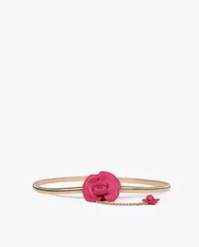 Женский пояс на шнурке с застежкой из омара Lola Casademunt, фуксия