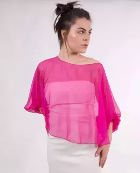 Женский праздничный пиджак фуксии MR Complements, фуксия