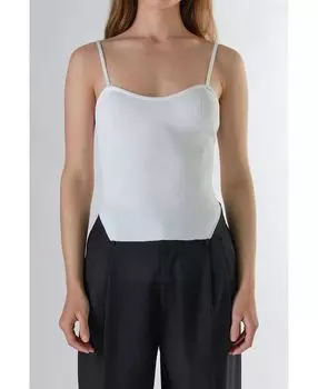 Женский приподнятый корсет вязки на майке endless rose