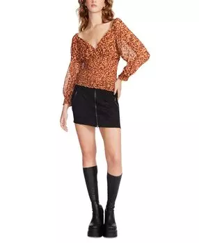 Женский присборенный топ shannon Steve Madden, мульти