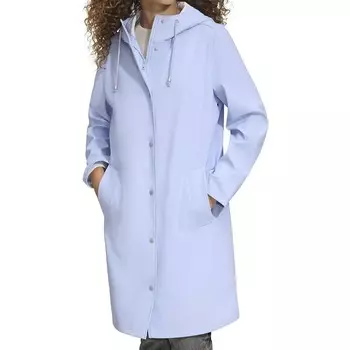 Женский прорезиненный плащ Levi's, цвет Blue Bell