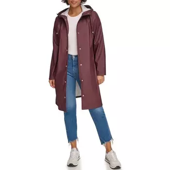 Женский прорезиненный плащ Levi's, цвет Decedent Chocolate
